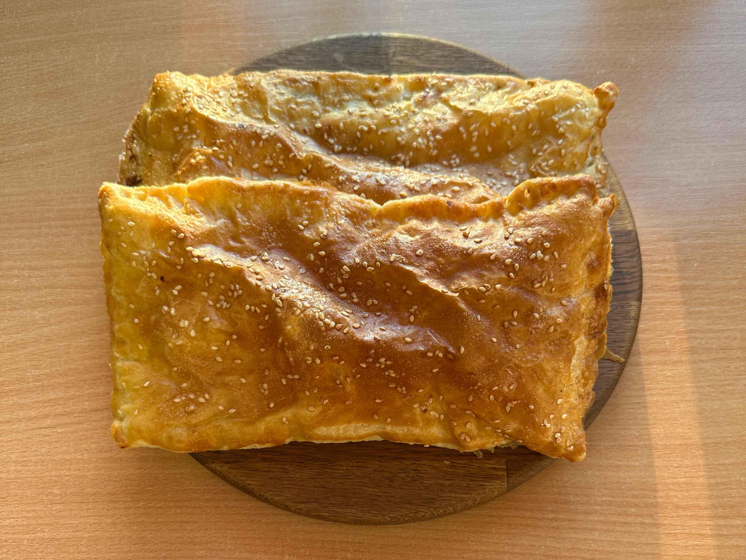 слойка из курицой и грибами